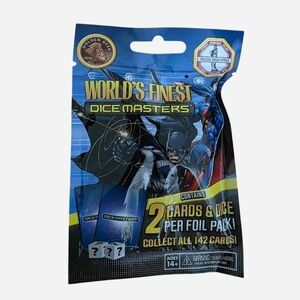 NEW DC Dice Masters: World's Finest Gravity Feed Pack Sealed